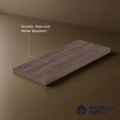 Wooden Look LM 18315 8 ft x 4 ft Texture Finish Decorative Laminate - 1.25 mm | Suitable for TV Unit, Wardrobe, Kitchen Cabinets