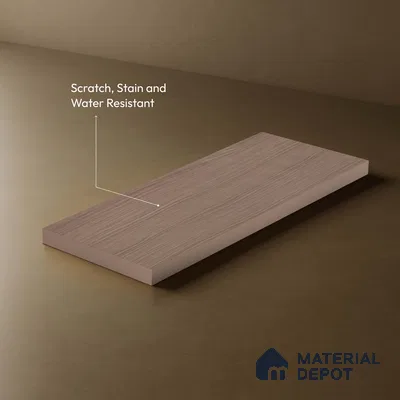 Brown Abstract Look LM 18318 8 ft x 4 ft Texture Finish Decorative Laminate - 1.25 mm | Suitable for TV Unit, Wardrobe, Kitchen Cabinets