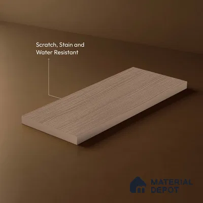 Wooden Fluted LM 18337 8 ft x 4 ft Texture Finish Decorative Laminate - 1.25 mm | Suitable for TV Unit,Wardrobe, Kitchen Cabinets