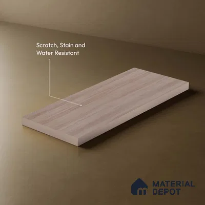 Wooden Fluted LM 18340 8 ft x 4 ft Texture Finish Decorative Laminate - 1.25 mm | Suitable for TV Unit,Wardrobe, Kitchen Cabinets