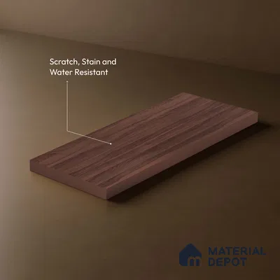 Wooden Fluted LM 18341 8 ft x 4 ft Texture Finish Decorative Laminate - 1.25 mm | Suitable for TV Unit,Wardrobe, Kitchen Cabinets