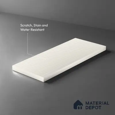 Marble Fluted LM 18349 8 ft x 4 ft Texture Finish Decorative Laminate - 1.25 mm | Suitable for TV Unit,Wardrobe, Kitchen Cabinets
