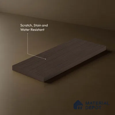 Wooden Fluted LM 18358 8 ft x 4 ft Texture Finish Decorative Laminate - 1.25 mm | Suitable for TV Unit,Wardrobe, Kitchen Cabinets