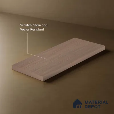 Wooden Fluted LM 18360 8 ft x 4 ft Texture Finish Decorative Laminate - 1.25 mm | Suitable for TV Unit,Wardrobe, Kitchen Cabinets