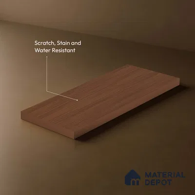 Wooden Fluted LM 18362 8 ft x 4 ft Texture Finish Decorative Laminate - 1.25 mm | Suitable for TV Unit,Wardrobe, Kitchen Cabinets