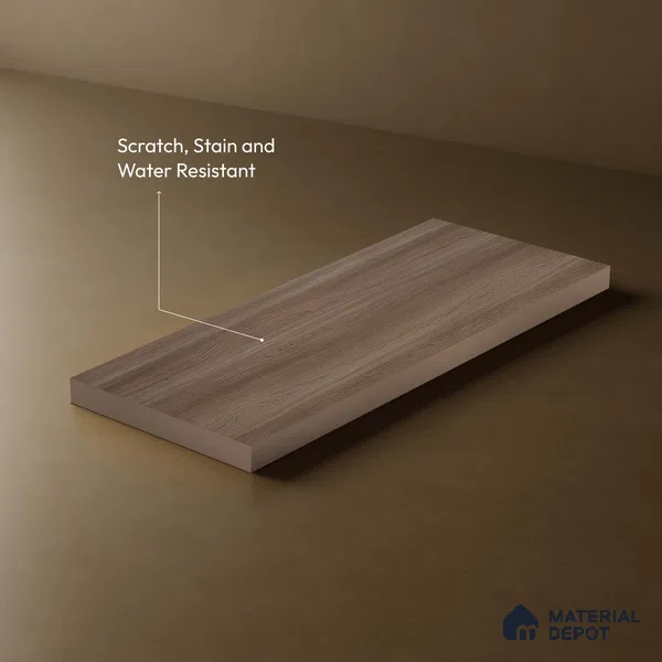 Wooden Fluted LM 18375 8 ft x 4 ft Texture Finish Decorative Laminate - 1.25 mm | Suitable for TV Unit,Wardrobe, Kitchen Cabinets