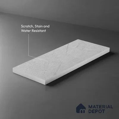 Marble Fluted LM 18379 8 ft x 4 ft Texture Finish Decorative Laminate - 1.25 mm | Suitable for TV Unit,Wardrobe, Kitchen Cabinets