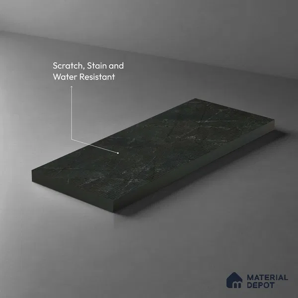 Marble Fluted LM 18380 8 ft x 4 ft Texture Finish Decorative Laminate - 1.25 mm | Suitable for TV Unit,Wardrobe, Kitchen Cabinets