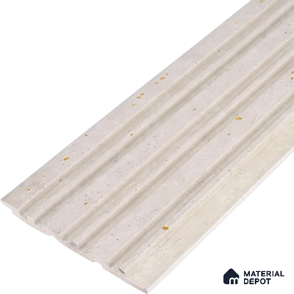 Dove Grey Plain Colour Look PN 03365 8 ft x 4.8 inch Charcoal Panel - 11 mm | Suitable for Feature Wall, TV Unit & Living Room | Width is Subjected to 5% Variation