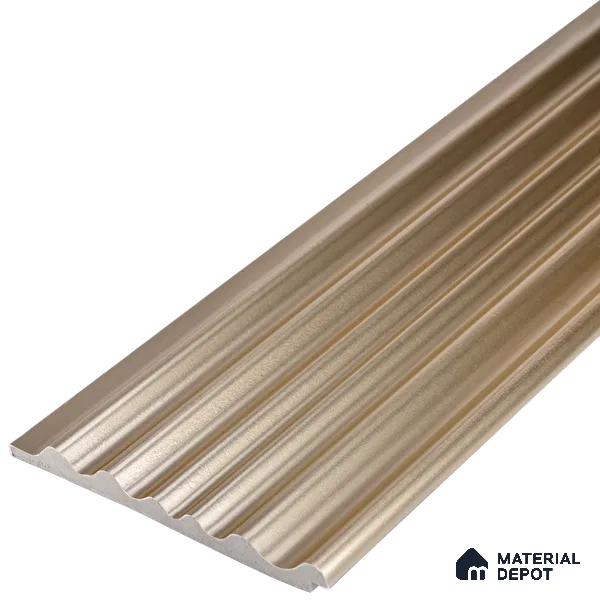 Mocha Brown Plain Colour Look PN 03545 9.5 ft x 4.7 inch Charcoal Panel - 12 mm | Suitable for Feature Wall, TV Unit & Living Room | Width is Subjected to 5% Variation