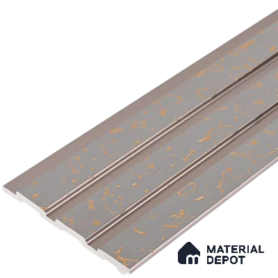 Cloud Grey Luxury Look PN 06081 9.5 ft x 4.6 inch Charcoal Panel - 8 mm | Suitable for Feature Wall, TV Unit & Living Room | Width is Subjected to 5% Variation
