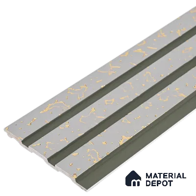 Dove Grey Luxury Look PN 06083 9.5 ft x 4.6 inch Charcoal Panel - 8 mm | Suitable for Feature Wall, TV Unit & Living Room | Width is Subjected to 5% Variation