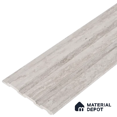 Dove Grey Stone Look PN 06089 9.5 ft x 4.6 inch Charcoal Panel - 8 mm | Suitable for Feature Wall, TV Unit & Living Room | Width is Subjected to 5% Variation