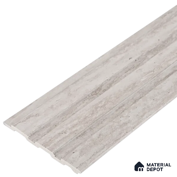Dove Grey Stone Look PN 06089 9.5 ft x 4.6 inch Charcoal Panel - 8 mm | Suitable for Feature Wall, TV Unit & Living Room | Width is Subjected to 5% Variation