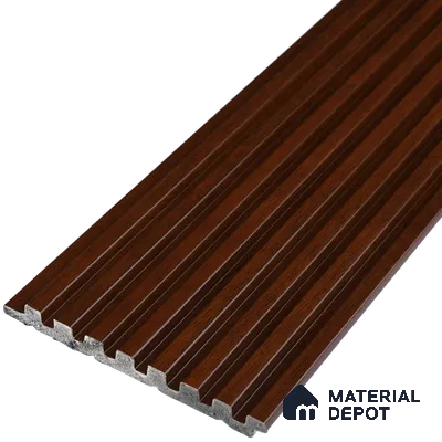 Wooden Look PN 06814 9.2 ft x 4.8 inch Charcoal Panel - 12 mm | Suitable for Living Room, Bedroom & TV Cabinet | Width is Subjected to 5% Variation