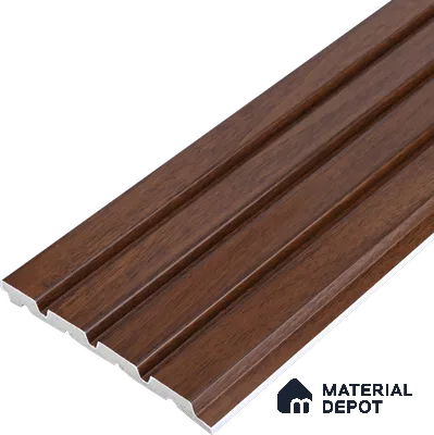 Wooden Look PN 06819 9.2 ft x 4.8 inch Charcoal Panel - 12 mm | Suitable for Living Room, Bedroom & TV Cabinet | Width is Subjected to 5% Variation