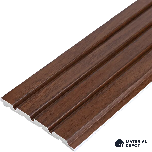 Wooden Look PN 06819 9.2 ft x 4.8 inch Charcoal Panel - 12 mm | Suitable for Living Room, Bedroom & TV Cabinet | Width is Subjected to 5% Variation