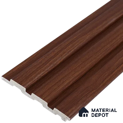 PN 06841 9.2 ft x 5 inch Charcoal Louvers/Panels - 12 mm