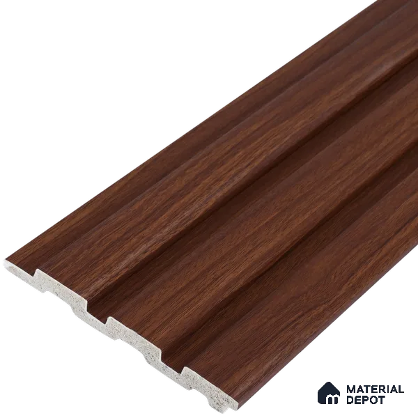 PN 06841 9.2 ft x 5 inch Charcoal Louvers/Panels - 12 mm