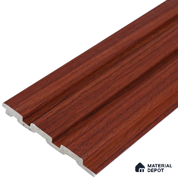 Wooden Look PN 06843 9.2 ft x 4.9 inch Charcoal Panel - 12 mm | Suitable for Living Room, Bedroom & TV Cabinet | Width is Subjected to 5% Variation