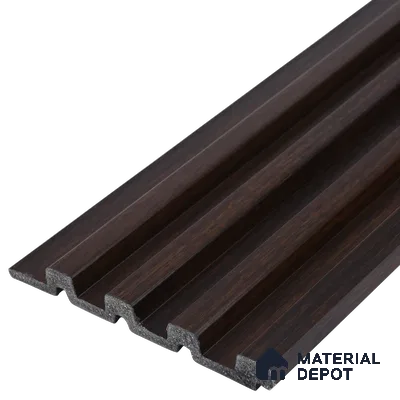 Wooden Look PN 06862 9.2 ft x 6.1 inch Charcoal Panel - 16 mm | Suitable for Living Room, Bedroom & TV Cabinet | Width is Subjected to 5% Variation