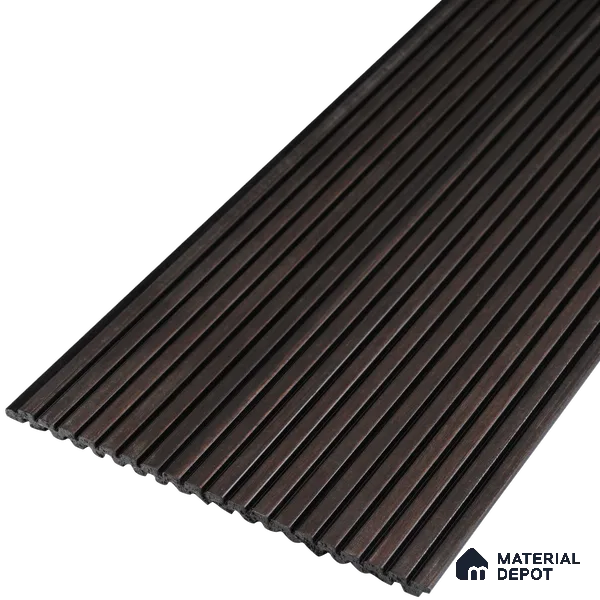 Wooden Look PN 06924 8 ft x 6 inch Charcoal Panel - 6 mm | Suitable for Living Room, Bedroom & TV Cabinet | Width is Subjected to 5% Variation