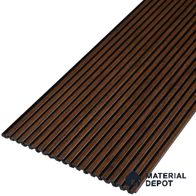 Wooden Look PN 06929 8 ft x 6 inch Charcoal Panel - 6 mm | Suitable for Living Room, Bedroom & TV Cabinet | Width is Subjected to 5% Variation