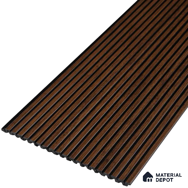 Wooden Look PN 06929 8 ft x 6 inch Charcoal Panel - 6 mm | Suitable for Living Room, Bedroom & TV Cabinet | Width is Subjected to 5% Variation