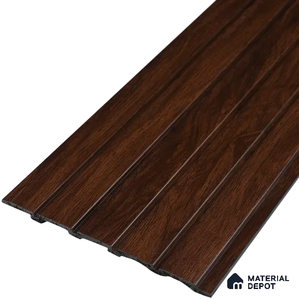 Wooden Look PN 06944 8 ft x 6 inch Charcoal Panel - 6 mm | Suitable for Living Room, Bedroom & TV Cabinet | Width is Subjected to 5% Variation