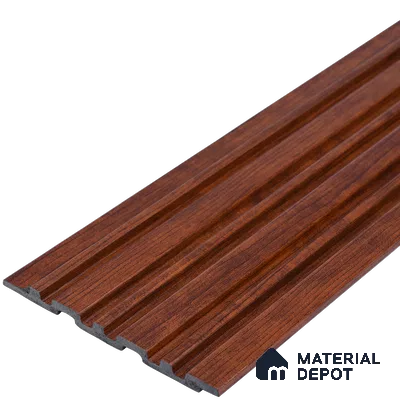 Wooden Look PN 07055 9.5 ft x 4.9 inch Charcoal Panel - 8 mm | Suitable for Feature Wall, TV Unit & Living Room | Width is Subjected to 5% Variation