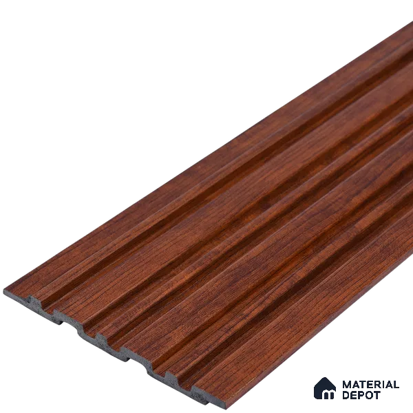 Wooden Look PN 07055 9.5 ft x 4.9 inch Charcoal Panel - 8 mm | Suitable for Feature Wall, TV Unit & Living Room | Width is Subjected to 5% Variation