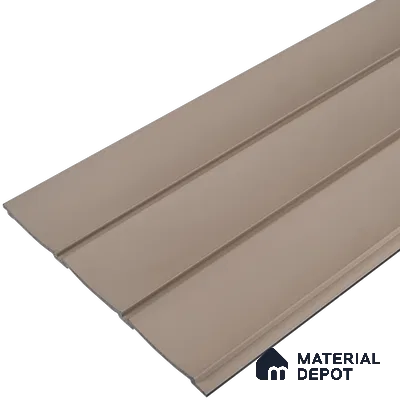 Cappuccino Beige Plain Colour Look PN 07067 9.5 ft x 9.8 inch Charcoal Panel - 10 mm | Suitable for Feature Wall, TV Unit & Living Room | Width is Subjected to 5% Variation