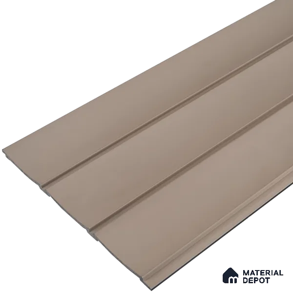 Cappuccino Beige Plain Colour Look PN 07067 9.5 ft x 9.8 inch Charcoal Panel - 10 mm | Suitable for Feature Wall, TV Unit & Living Room | Width is Subjected to 5% Variation