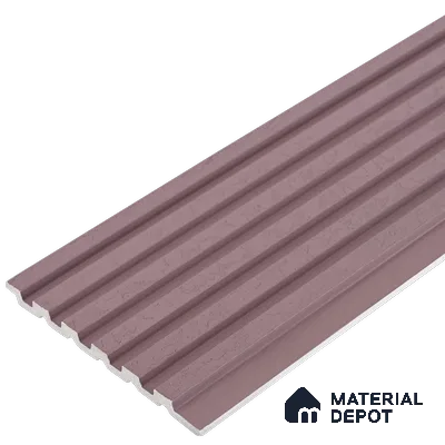 Dusty Pink Patterned Look PN 07070 9.5 ft x 4.9 inch Charcoal Panel - 10 mm | Suitable for Feature Wall, TV Unit & Living Room | Width is Subjected to 5% Variation