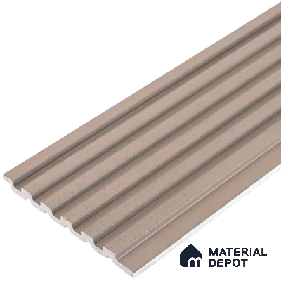 Cappuccino Beige Patterned Look PN 07072 9.5 ft x 4.9 inch Charcoal Panel - 10 mm | Suitable for Feature Wall, TV Unit & Living Room | Width is Subjected to 5% Variation