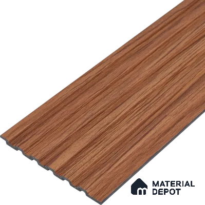 Wooden Look PN 07099 10 ft x 4.9 inch Charcoal Panel - 6 mm | Suitable for Feature Wall, TV Unit & Living Room | Width is Subjected to 5% Variation