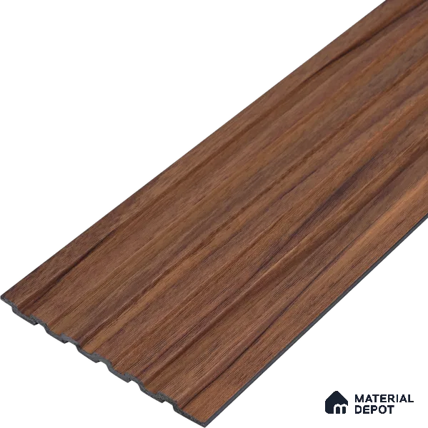 Wooden Look PN 07100 10 ft x 4.9 inch Charcoal Panel - 6 mm | Suitable for Feature Wall, TV Unit & Living Room | Width is Subjected to 5% Variation