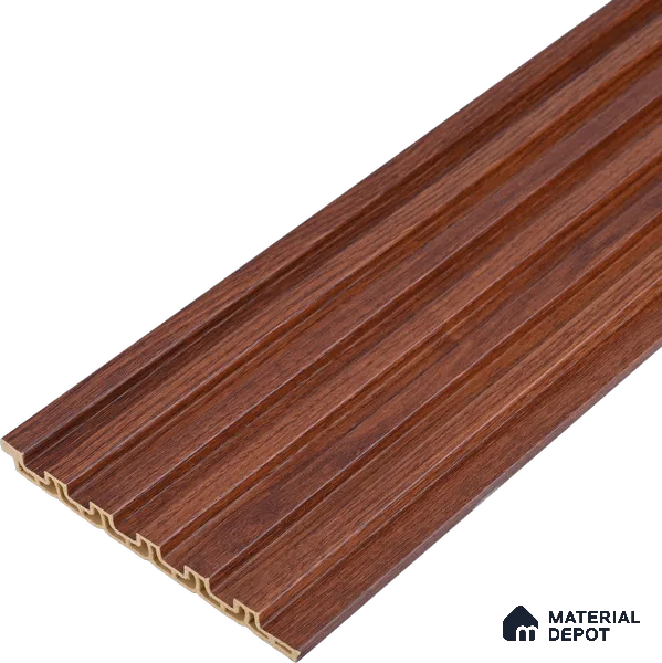 Wooden Look PN 07172 9.5 ft x 4.7 inch Charcoal Panel - 11 mm | Suitable for Feature Wall, TV Unit & Living Room | Width is Subjected to 5% Variation