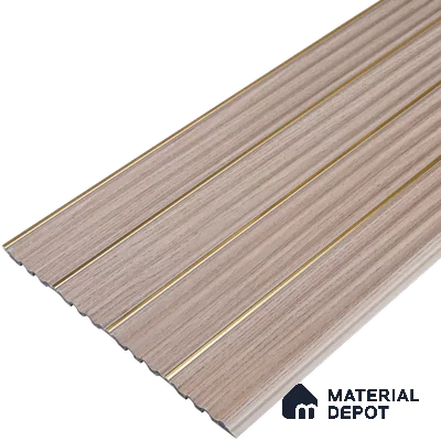 Wooden Look PN 07377 8 ft x 9.6 inch PVC Panel - 10 mm | Suitable for Living Room, Bedroom & Office | Width is Subjected to 5% Variation