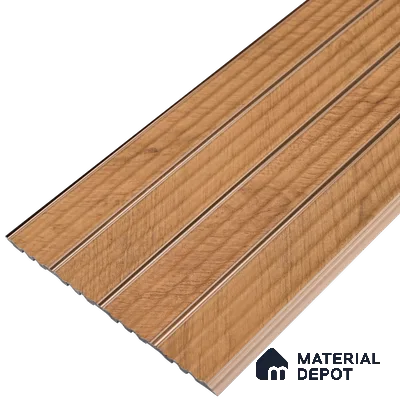 Wooden Look PN 07391 8 ft x 9.6 inch PVC Panel - 10 mm | Suitable for Living Room, Bedroom & Office | Width is Subjected to 5% Variation