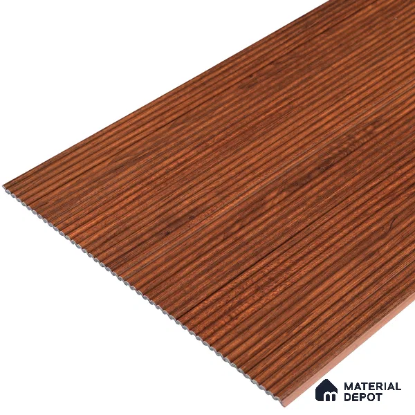 Wooden Look PN 07407 8 ft x 12 inch PVC Panel - 10 mm | Suitable for Living Room, Bedroom & Office | Width is Subjected to 5% Variation