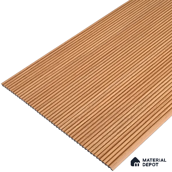 Wooden Look PN 07411 8 ft x 12 inch PVC Panel - 10 mm | Suitable for Living Room, Bedroom & Office | Width is Subjected to 5% Variation