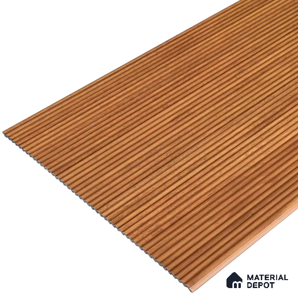 Wooden Look PN 07412 8 ft x 12 inch PVC Panel - 10 mm | Suitable for Living Room, Bedroom & Office | Width is Subjected to 5% Variation