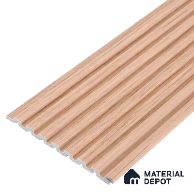 Wooden Look PN 07473 8 ft x 4.8 inch PVC Panel - 10 mm | Suitable for Living Room, Bedroom & Office | Width is Subjected to 5% Variation