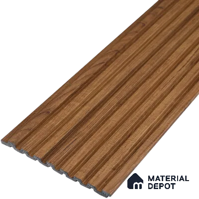 Wooden Look PN 07487 8 ft x 4.8 inch PVC Panel - 10 mm | Suitable for Living Room, Bedroom & Office | Width is Subjected to 5% Variation