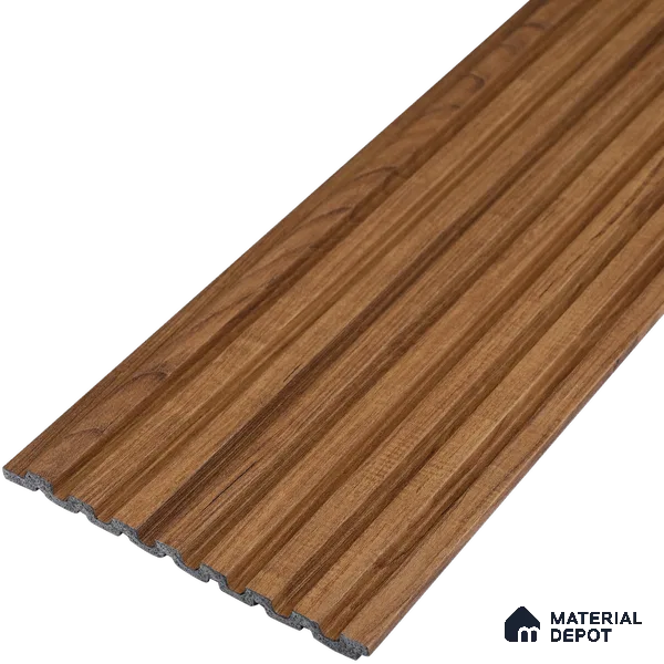 Wooden Look PN 07487 8 ft x 4.8 inch PVC Panel - 10 mm | Suitable for Living Room, Bedroom & Office | Width is Subjected to 5% Variation