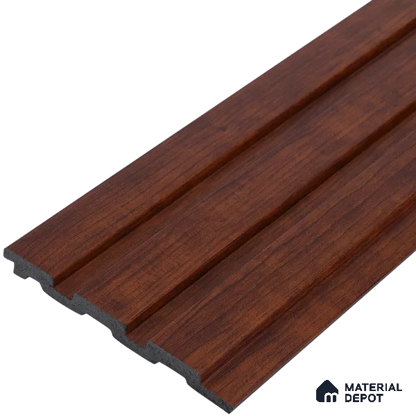 Wooden Look PN 07685 9.1 ft x 4.9 inch Charcoal Panel - 12 mm | Suitable for Living Room, Bedroom & TV Cabinet | Width is Subjected to 5% Variation