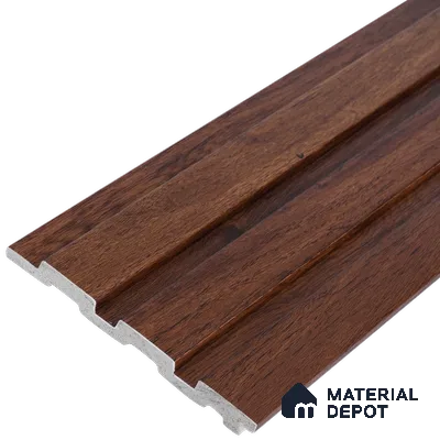Wooden Look PN 07689 9.1 ft x 4.9 inch Charcoal Panel - 12 mm | Suitable for Living Room, Bedroom & TV Cabinet | Width is Subjected to 5% Variation