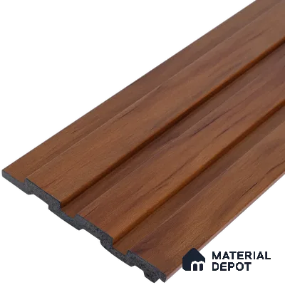 Wooden Look PN 07694 9.1 ft x 4.9 inch Charcoal Panel - 12 mm | Suitable for Living Room, Bedroom & TV Cabinet | Width is Subjected to 5% Variation
