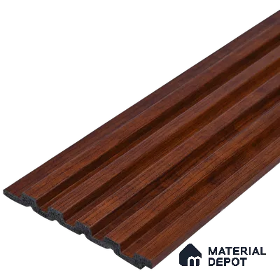 Wooden Look PN 07711 9.1 ft x 4.9 inch Charcoal Panel - 12 mm | Suitable for Living Room, Bedroom & TV Cabinet | Width is Subjected to 5% Variation
